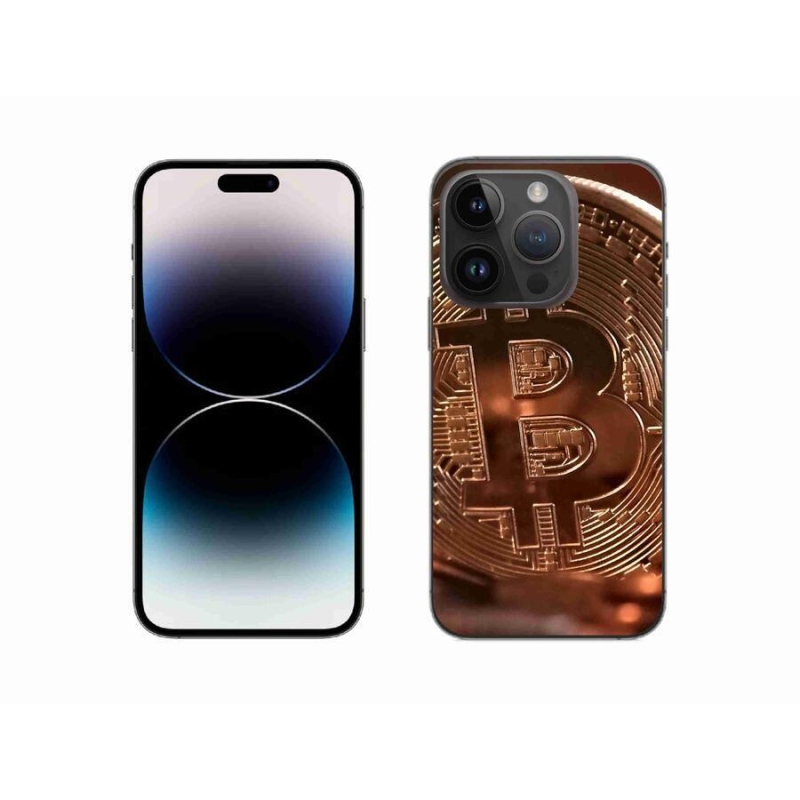 Gél tok mmCase az iPhone 14 Pro 6.1 készülékhez - bitcoin