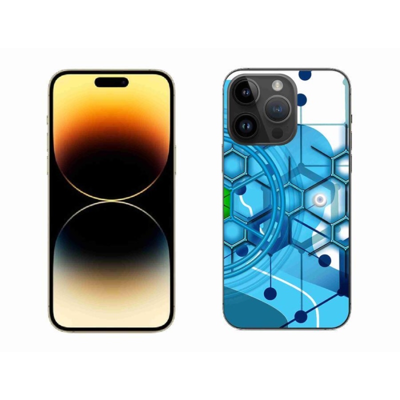 Gél tok mmCase iPhone 14 Pro Max 6.7 készülékhez - absztrakt minta 2