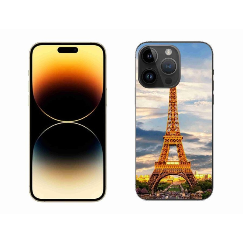 Gél tok mmCase iPhone 14 Pro Max 6.7 készülékhez - eiffel-torony 3