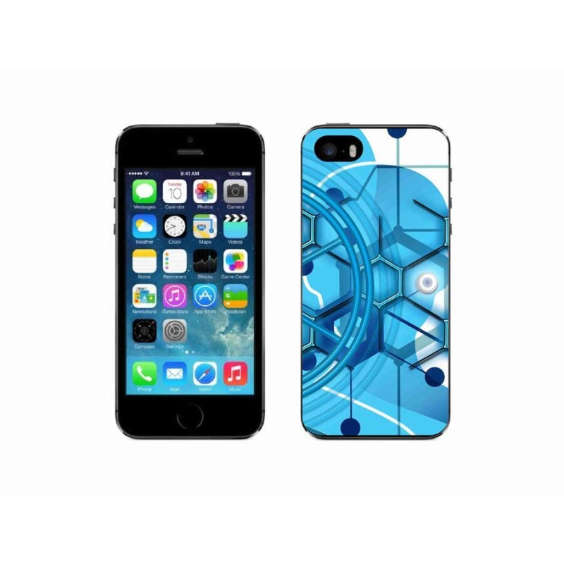 Gél tok mmCase iPhone 5/5s készülékhez - absztrakt minta 2