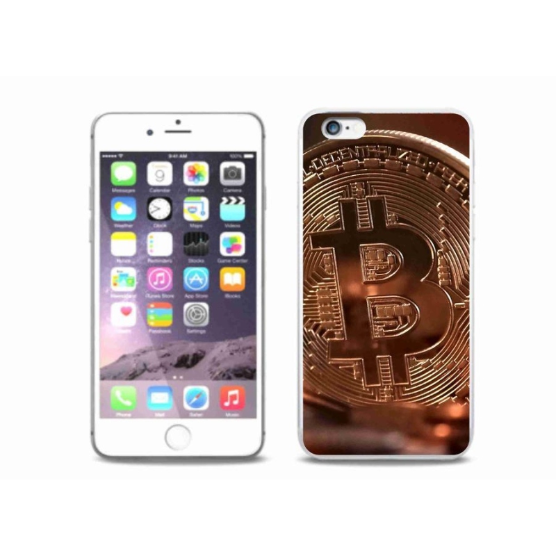 Gél tok mmCase iPhone 6/6S Plus készülékhez - bitcoin