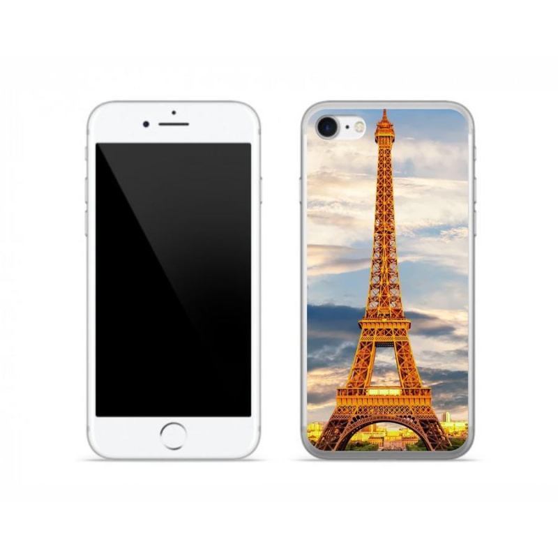 Gél tok mmCase iPhone 7 készülékhez - eiffel-torony 3