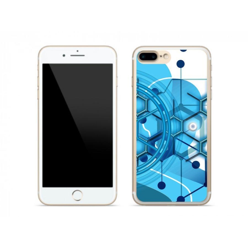 Gél tok mmCase iPhone 7 Plus készülékhez - absztrakt minta 2