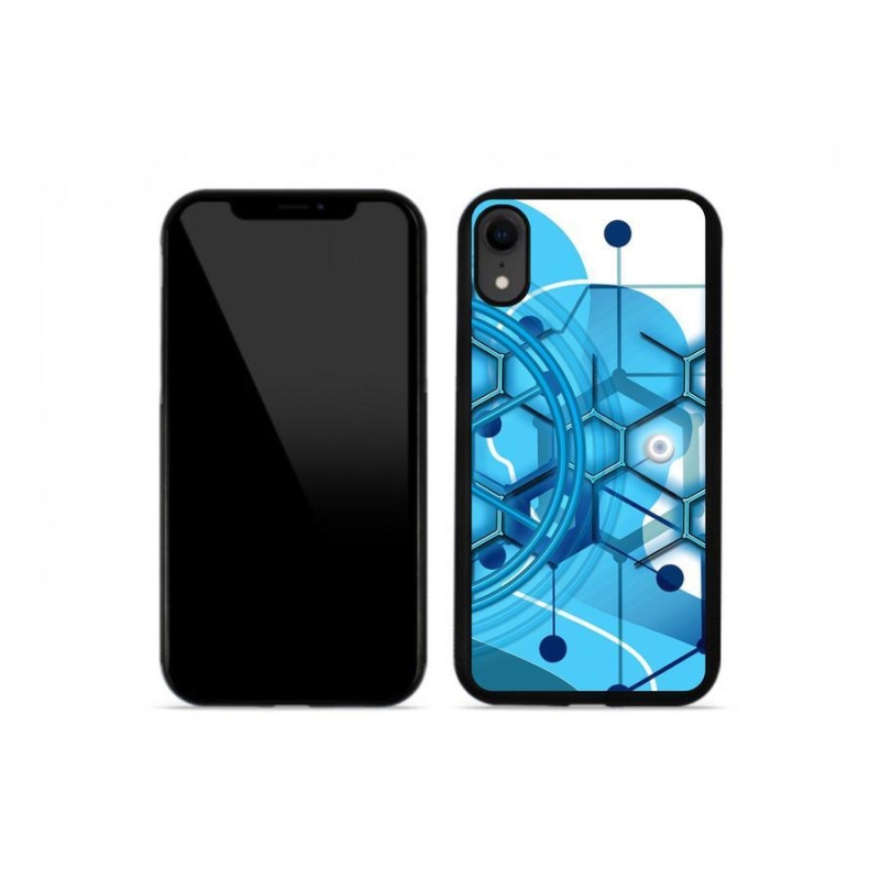 Gél tok mmCase iPhone XR készülékhez - absztrakt minta 2
