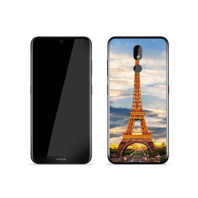 Gél tok mmCase a Nokia 3.2 készülékhez - eiffel torony 3