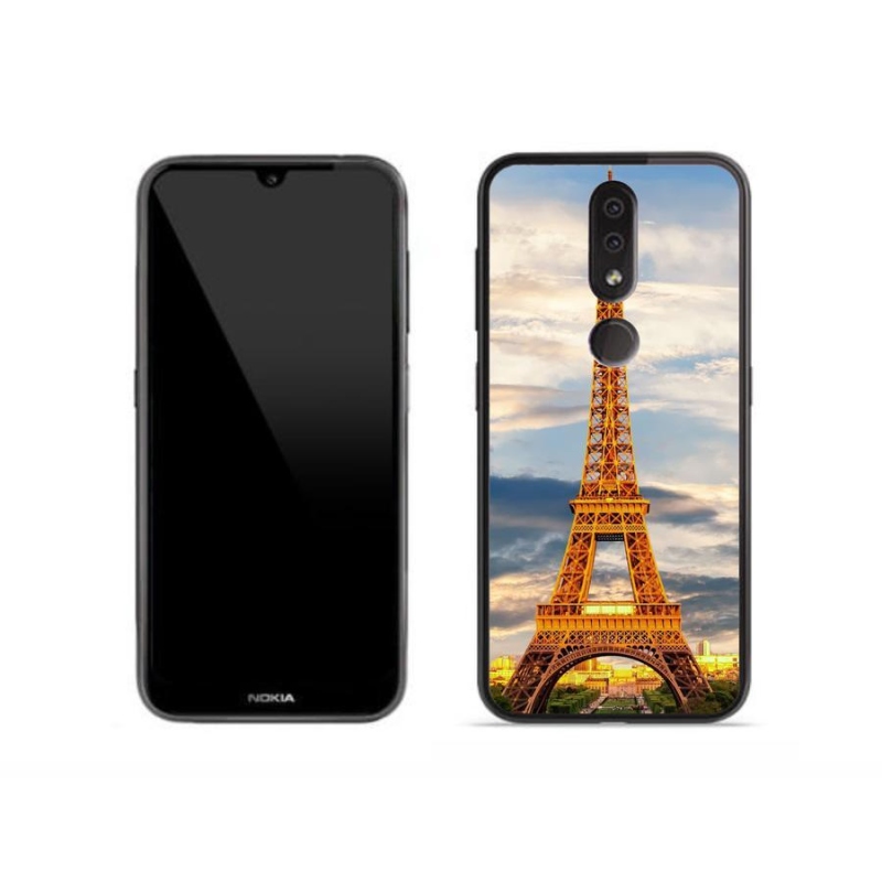 Gél tok mmCase a Nokia 4.2 készülékhez - eiffel torony 3