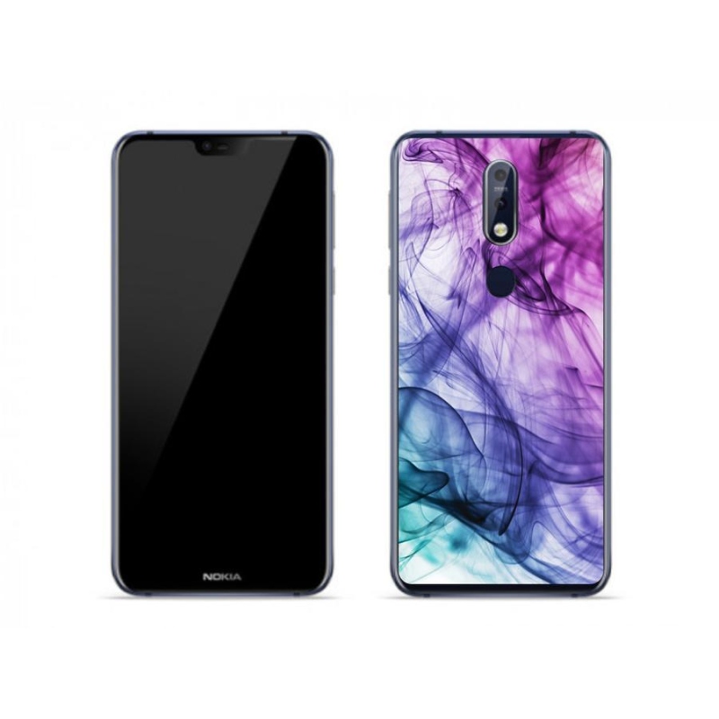 Gél tok mmCase a Nokia 7.1 készülékhez - absztrakt minta