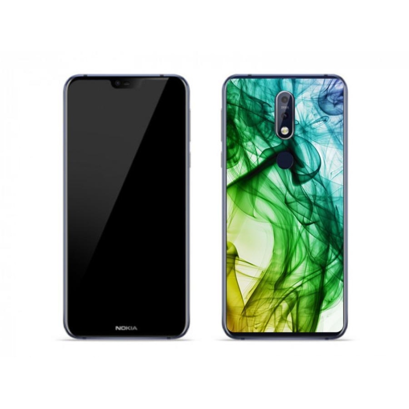 Gél tok mmCase a Nokia 7.1 készülékhez - absztrakt minta 3