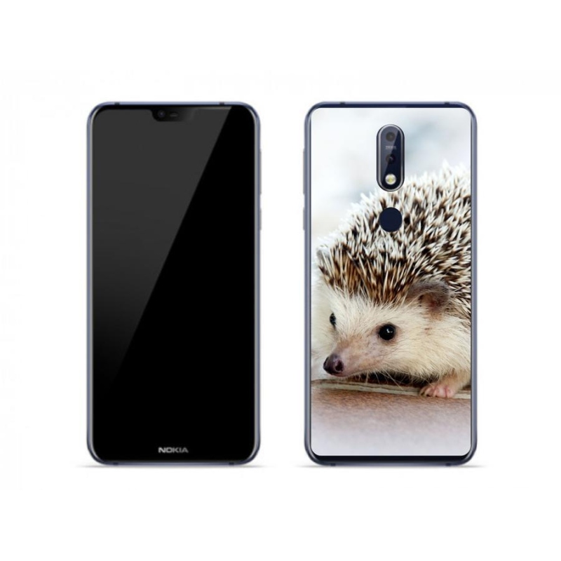 Gél tok mmCase a Nokia 7.1 készülékhez - sündisznó