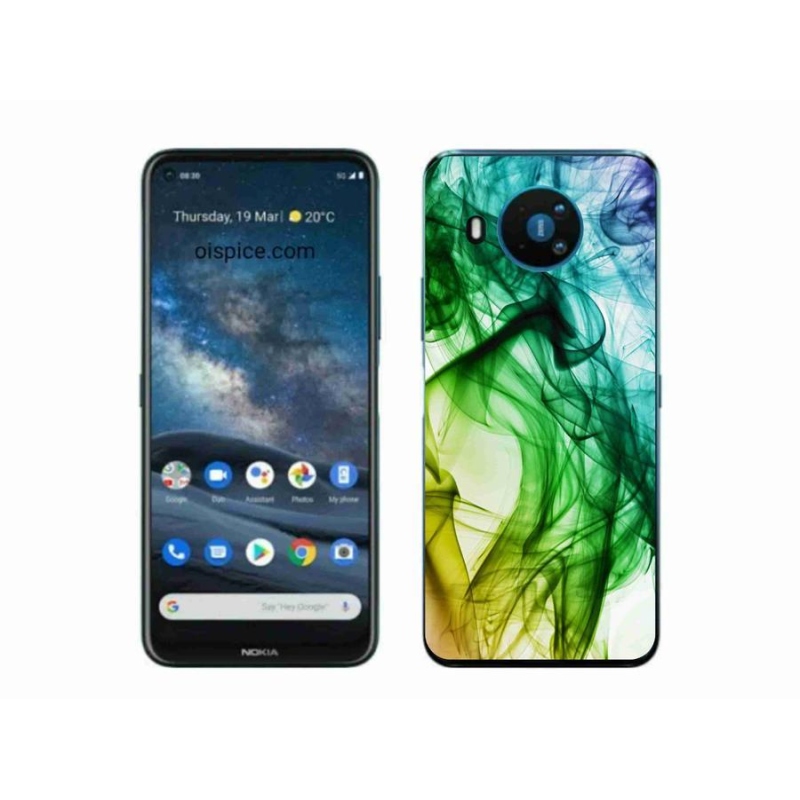 Gél tok mmCase a Nokia 8.3 5G készülékhez - absztrakt minta 3