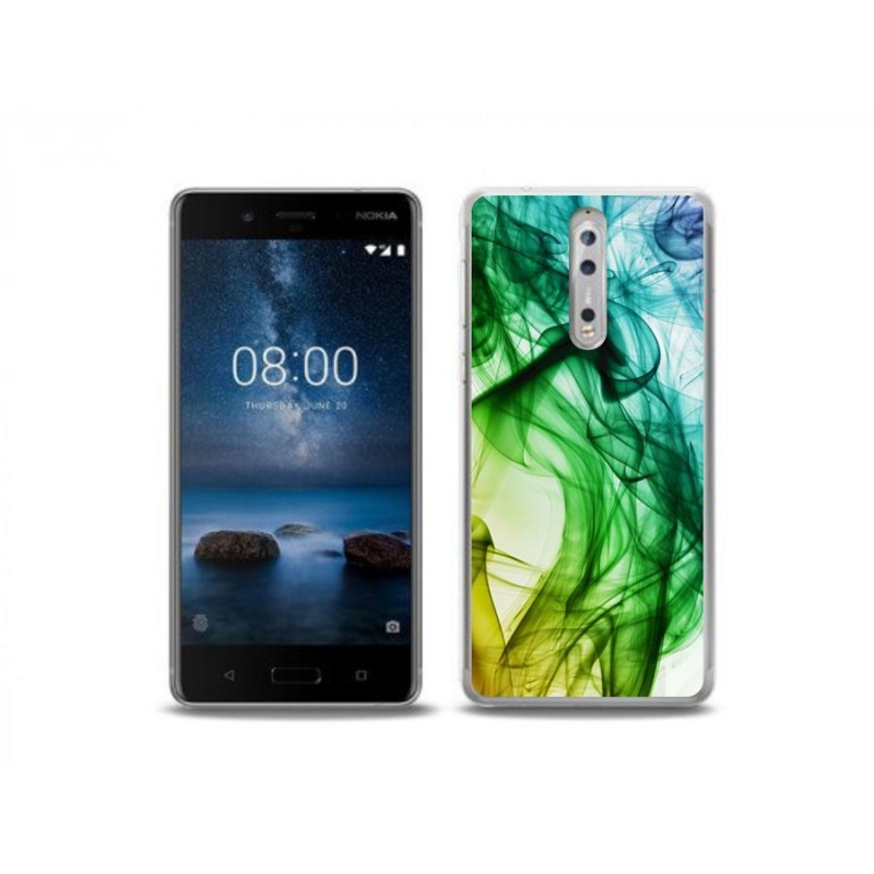 Gél tok mmCase a Nokia 8-hoz - absztrakt minta 3