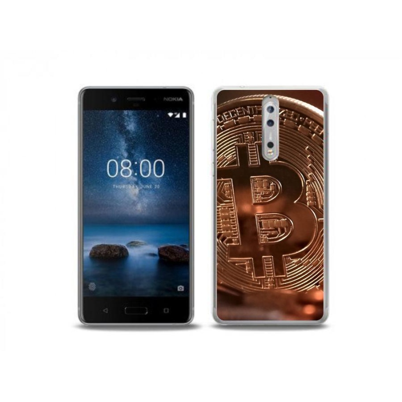 Gél tok mmCase a Nokia 8-hoz - bitcoin