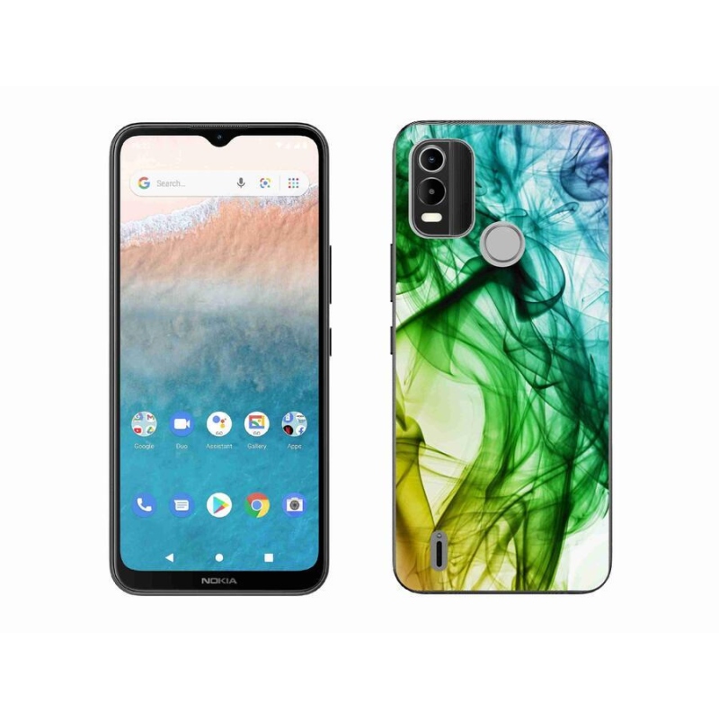 Gél tok mmCase a Nokia C21 Plus számára - absztrakt minta 3