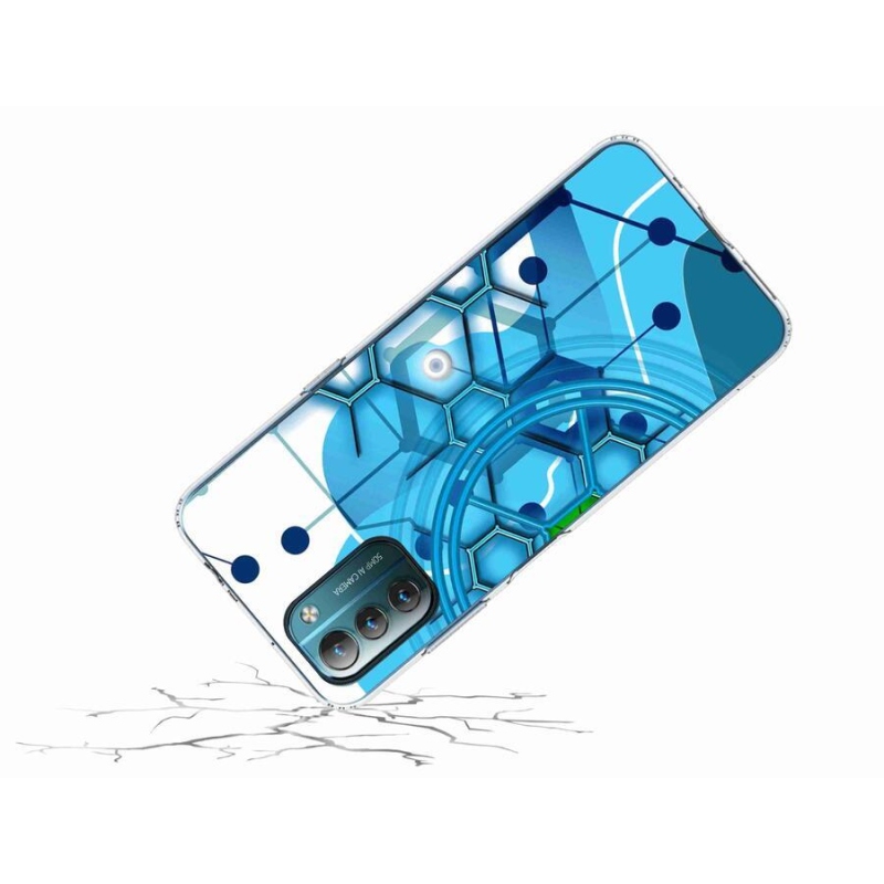Gél tok mmCase a Nokia G11/G21 készülékhez - absztrakt minta 2