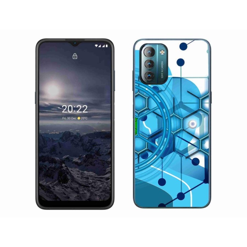 Gél tok mmCase a Nokia G11/G21 készülékhez - absztrakt minta 2