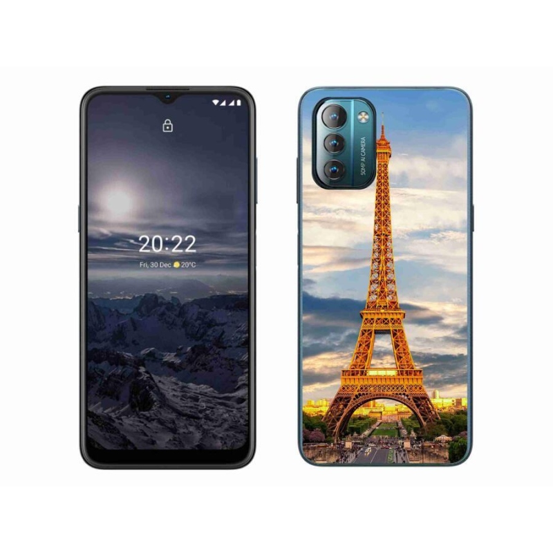 Gél tok mmCase a Nokia G11/G21 készülékhez - eiffel-torony 3