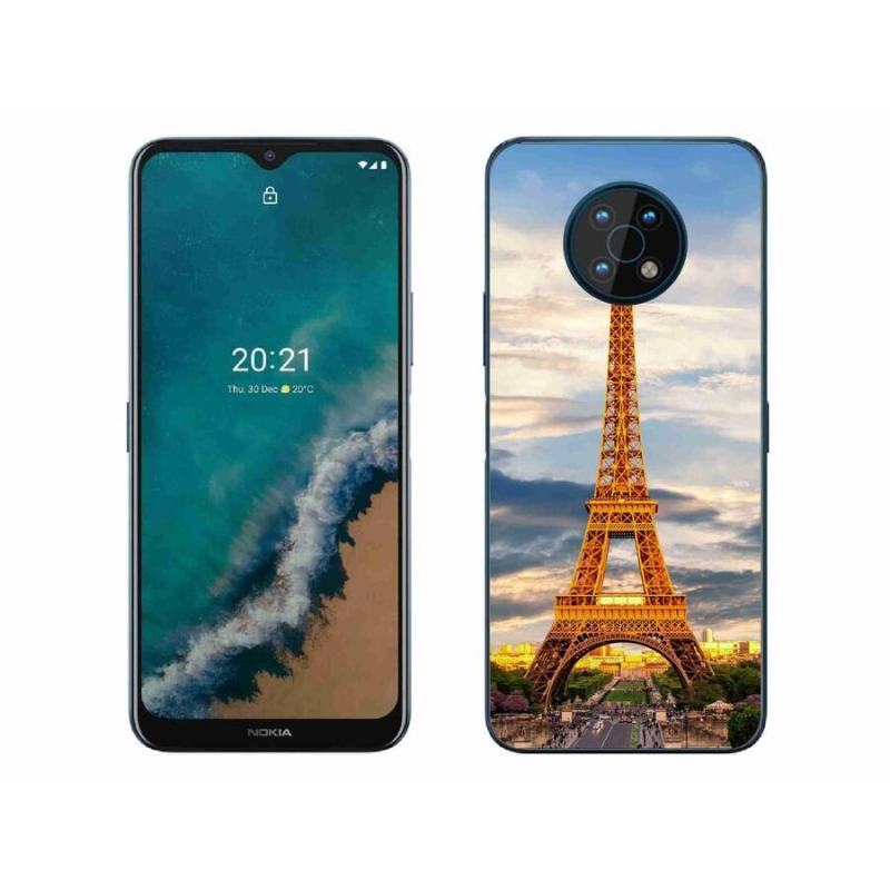 Gél tok mmCase a Nokia G50 készülékhez - Eiffel-torony 3