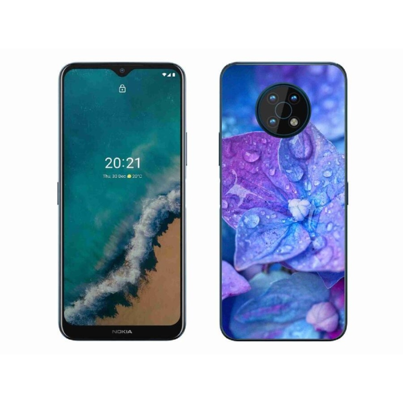 Gél tok mmCase a Nokia G50 készülékhez - lila virág