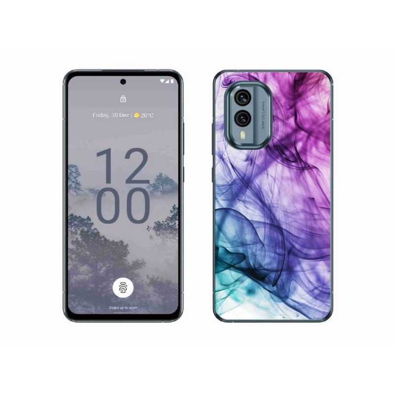 Gél tok mmCase a Nokia X30 5G készülékhez - absztrakt minta