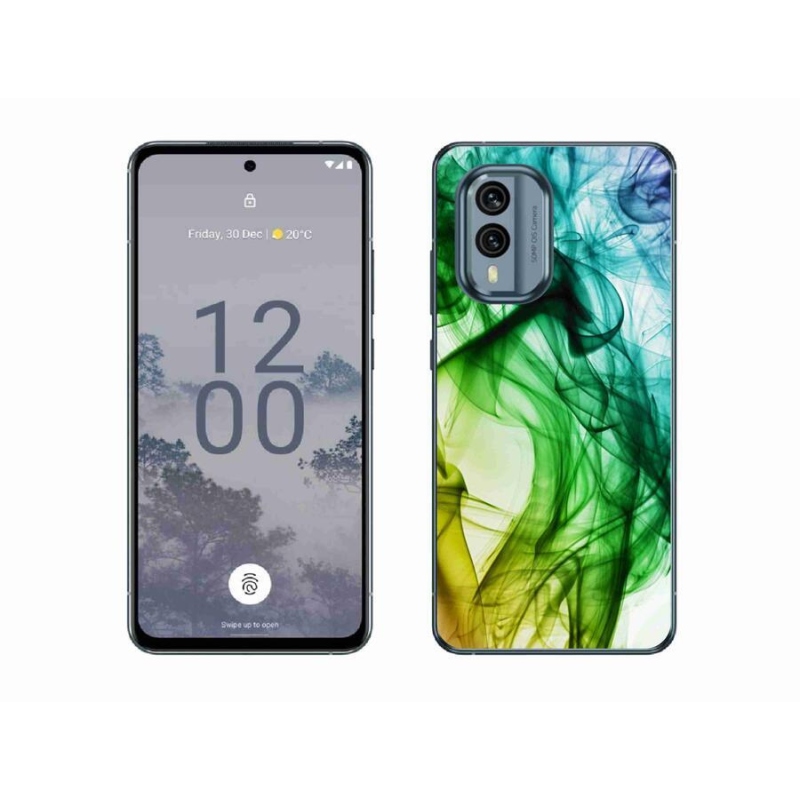 Gél tok mmCase a Nokia X30 5G készülékhez - absztrakt minta 3