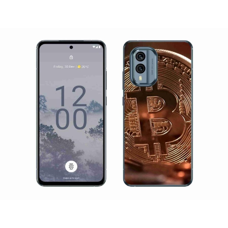 Gél tok mmCase a Nokia X30 5G készülékhez - bitcoin