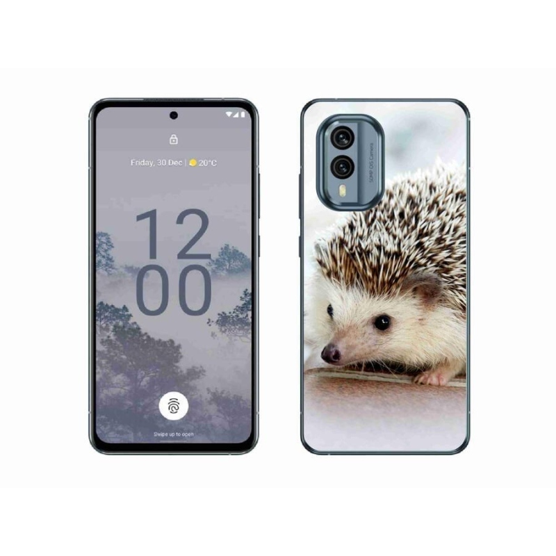 Gél tok mmCase a Nokia X30 5G készülékhez - sündisznó
