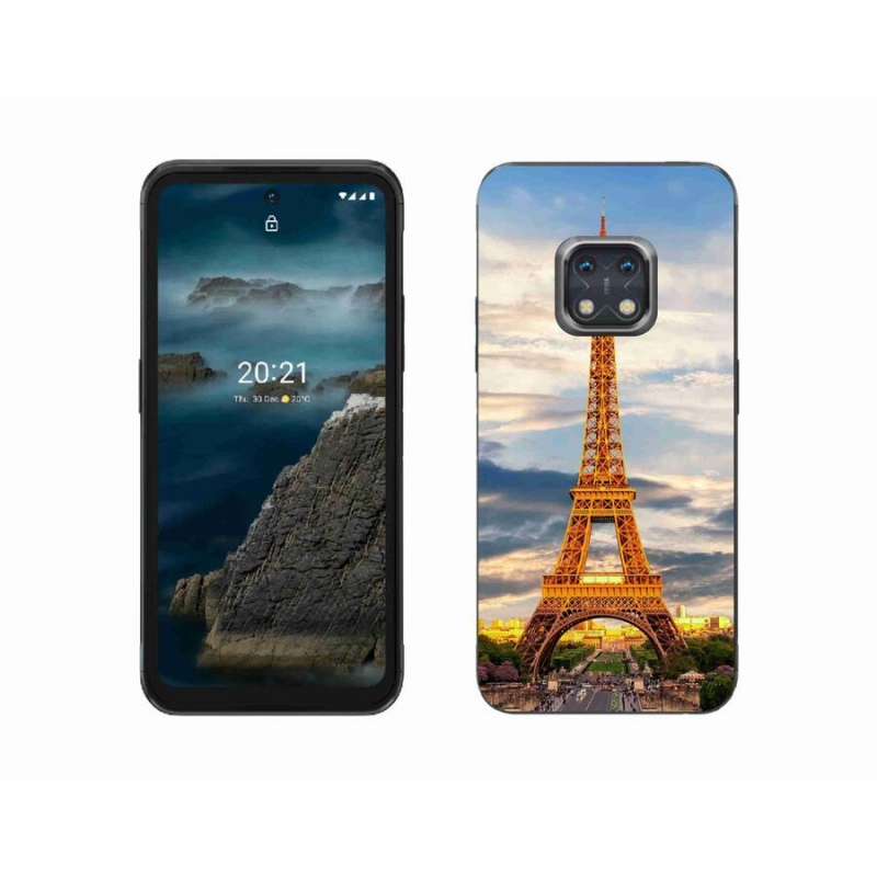 Gél tok mmCase a Nokia XR20 készülékhez - Eiffel-torony 3