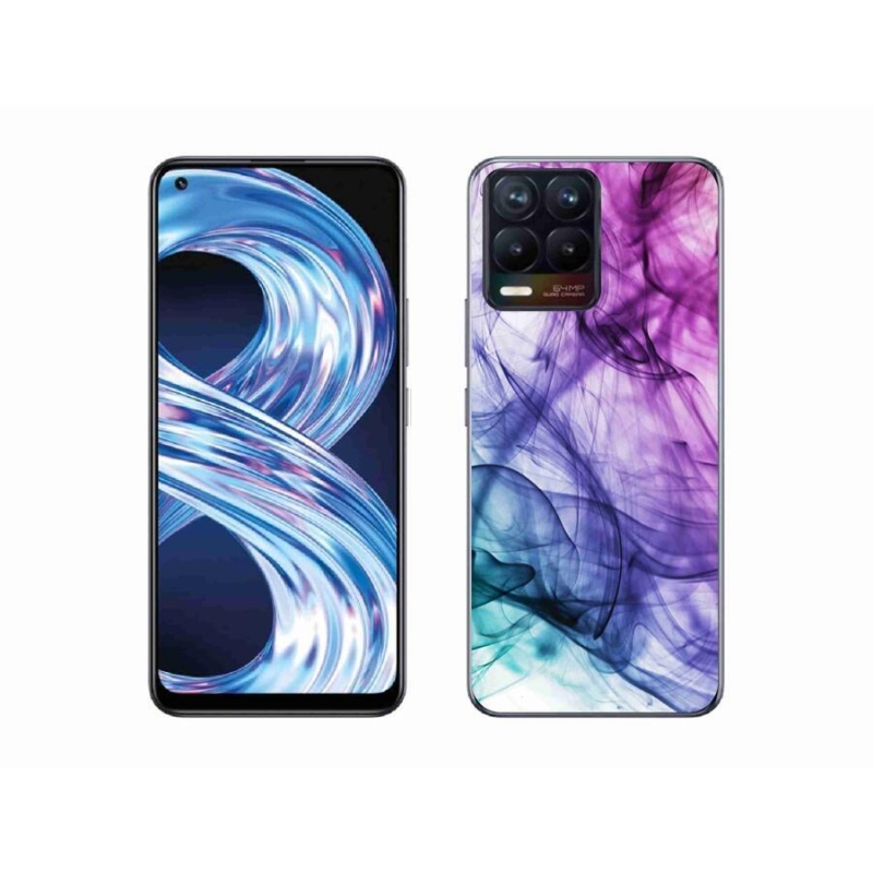 Gél tok mmCase a Realme 8 4G készülékhez - absztrakt minta