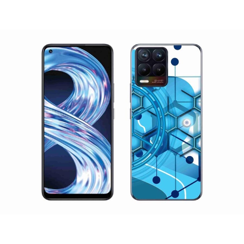 Gél tok mmCase a Realme 8 Pro-hoz - absztrakt minta 2