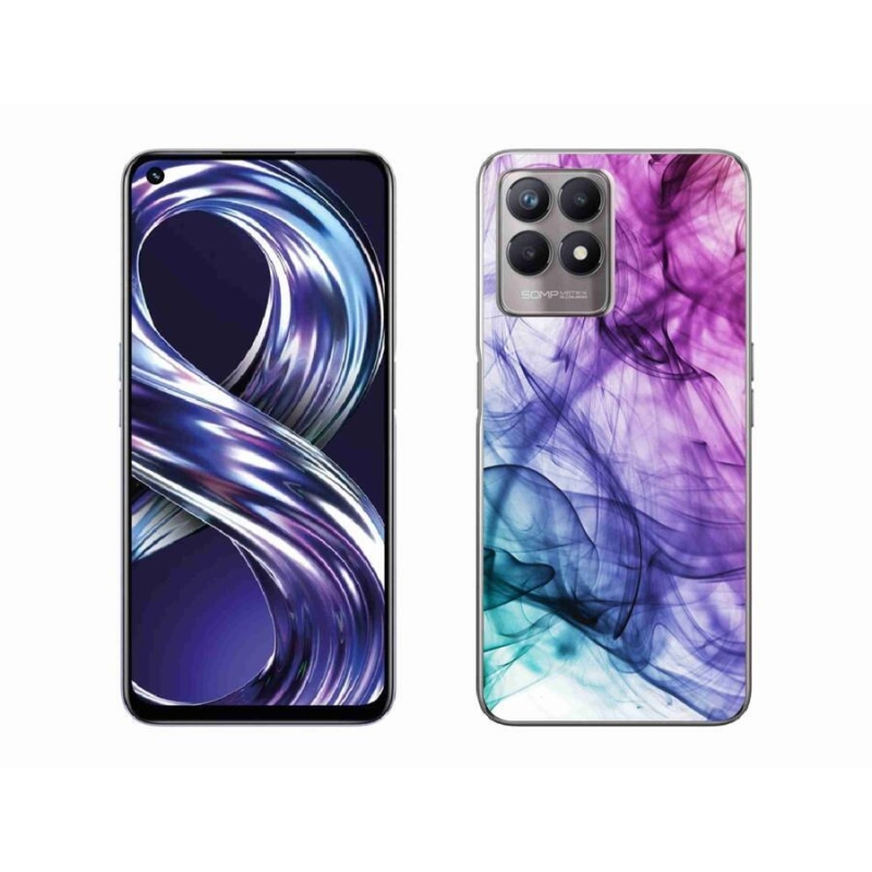 Gél tok mmCase a Realme 8i készülékhez - absztrakt minta