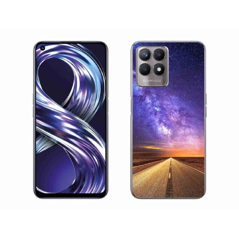 Gél tok mmCase a Realme 8i számára - Amerikai út