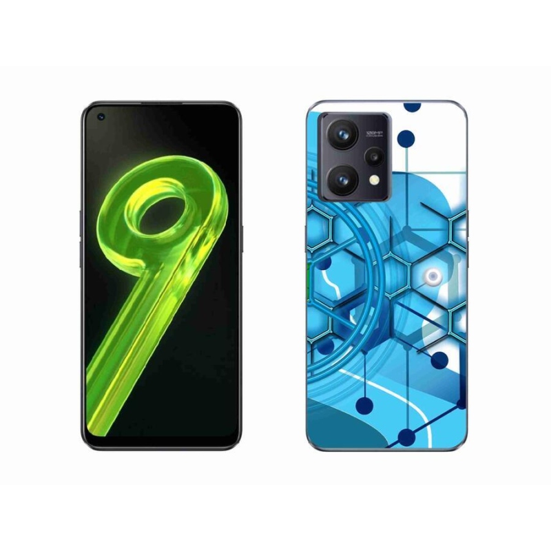 Gél tok mmCase a Realme 9 4G készülékhez - absztrakt minta 2