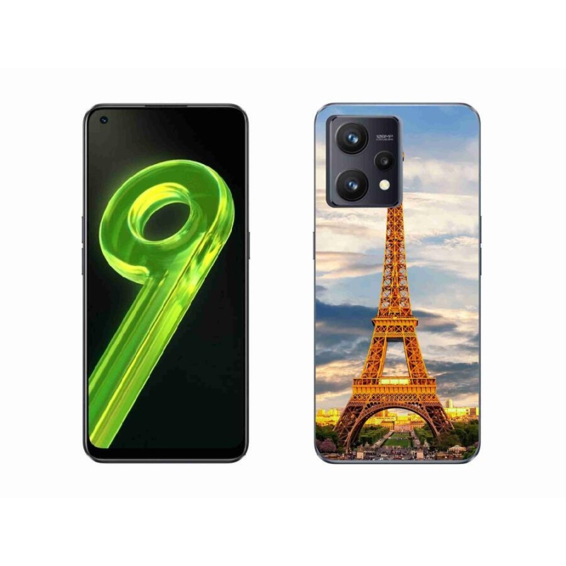 Gél tok mmCase a Realme 9 4G készülékhez - eiffel torony 3