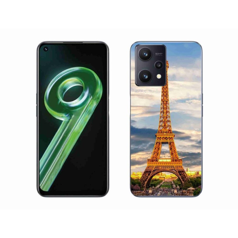 Gél tok mmCase a Realme 9 5G készülékhez - eiffel torony 3