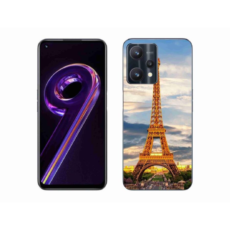 Gél tok mmCase a Realme 9 Pro 5G készülékhez - eiffel-torony 3
