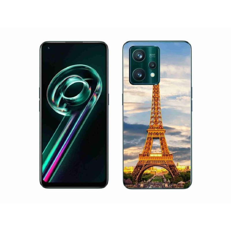 Gél tok mmCase a Realme 9 Pro+ 5G készülékhez - eiffel-torony 3
