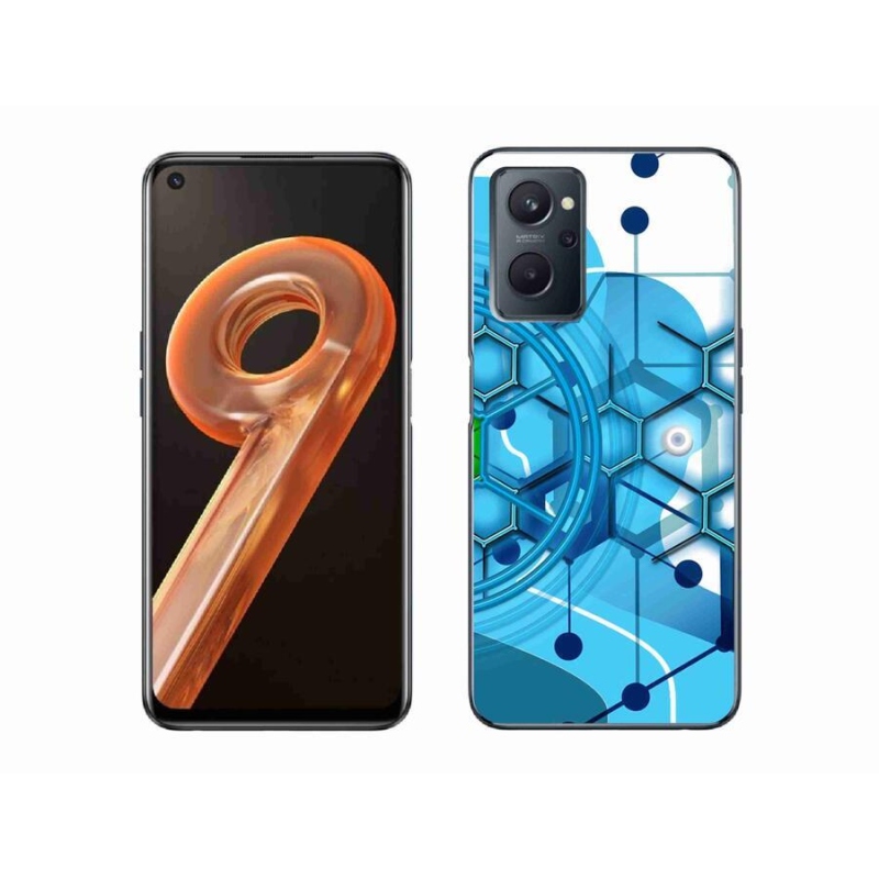 Gél tok mmCase a Realme 9i készülékhez - absztrakt minta 2
