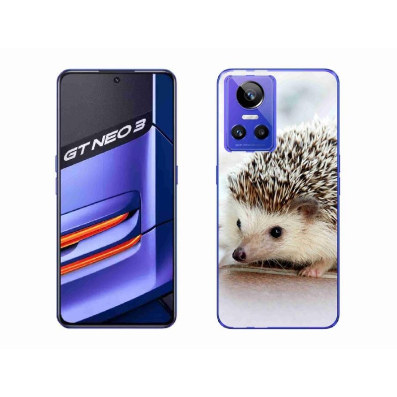 Gél tok mmCase a Realme GT Neo 3 számára - süni