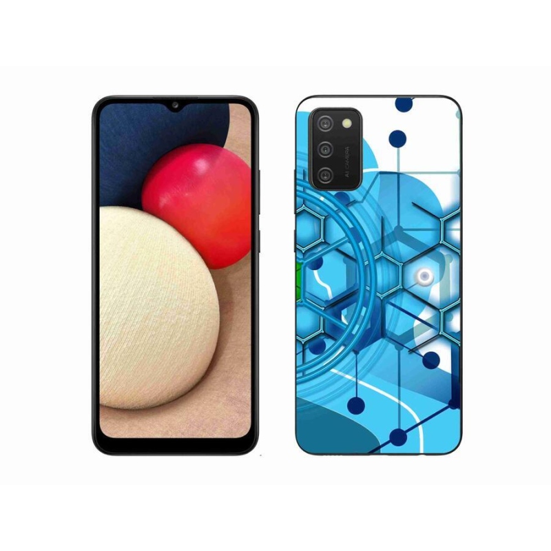 Gél tok mmCase Samsung Galaxy A02s (164.2x75.9x9.1mm) - absztrakt minta 2