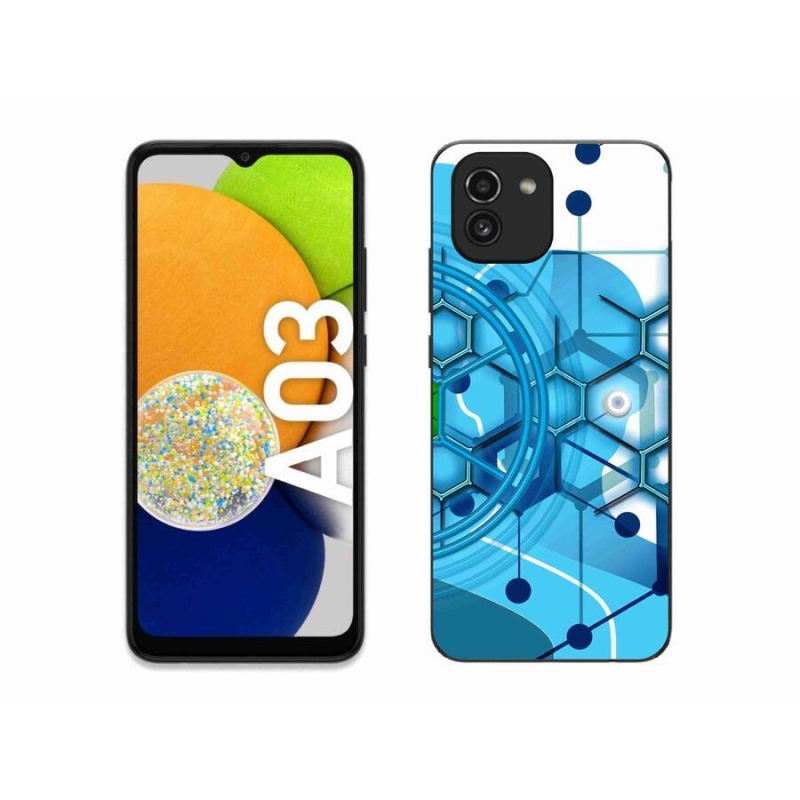 Gél tok mmCase a Samsung Galaxy A03-hoz - absztrakt minta 2