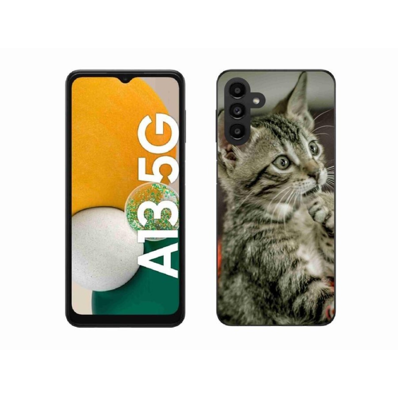 Gél tok mmCase Samsung Galaxy A13 5G - aranyos macska