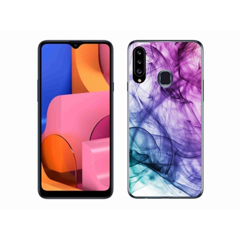 Gél tok mmCase Samsung Galaxy A20s készülékhez - absztrakt minta