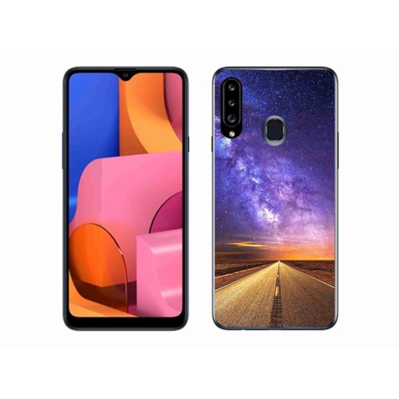 Gél tok mmCase a Samsung Galaxy A20s készülékhez - Amerikai út