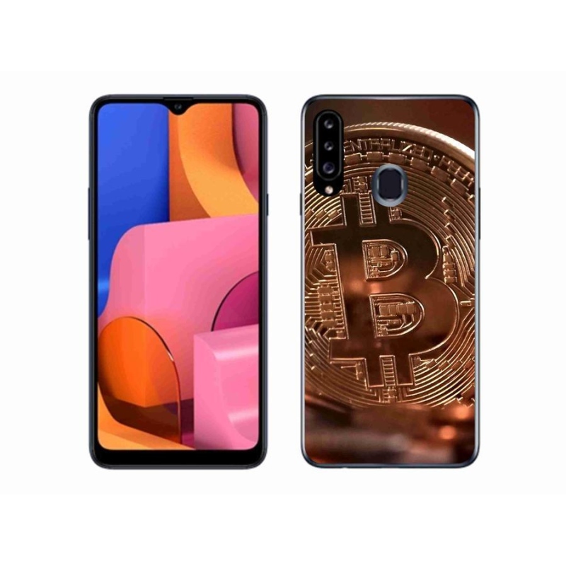 Gél tok mmCase a Samsung Galaxy A20s készülékhez - bitcoin