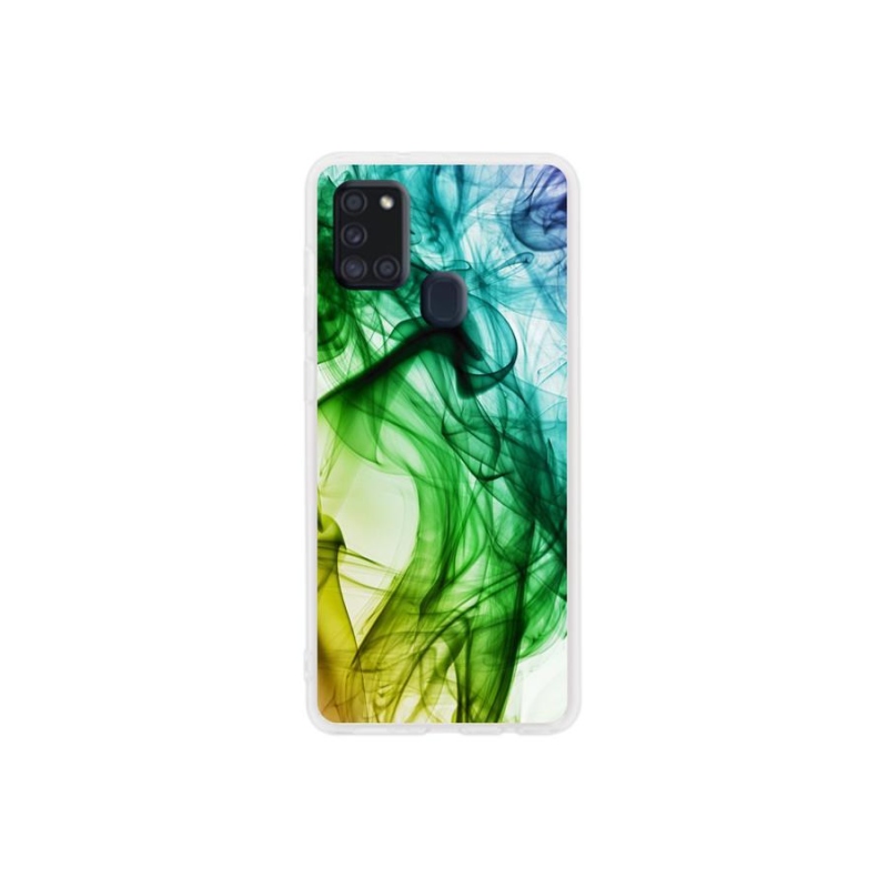 Gél tok mmCase Samsung Galaxy A21s készülékhez - absztrakt minta 3