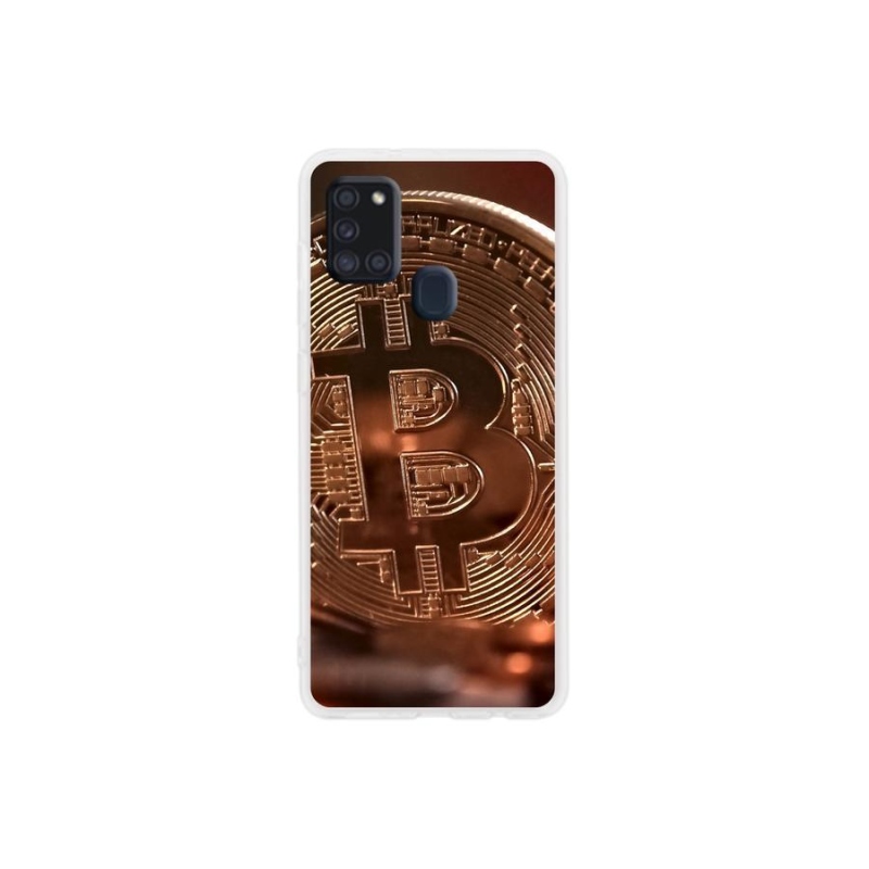 Gél tok mmCase a Samsung Galaxy A21s készülékhez - bitcoin