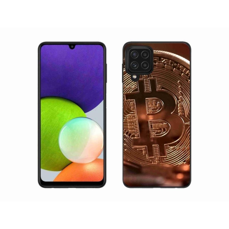 Gél tok mmCase a Samsung Galaxy A22 4G készülékhez - bitcoin