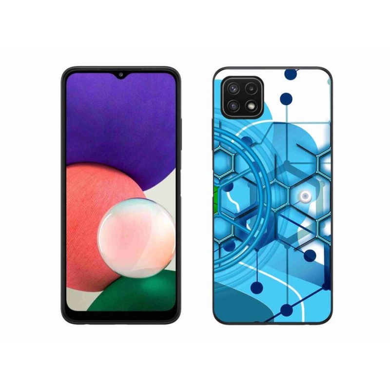 Gél tok mmCase Samsung Galaxy A22 5G - absztrakt minta 2