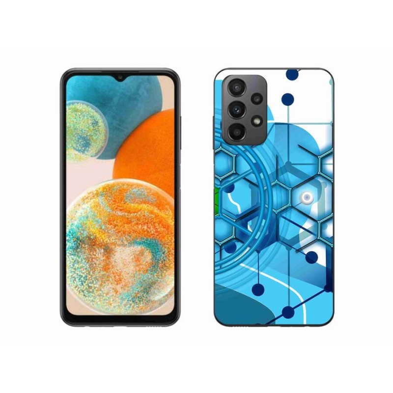 Gél tok mmCase a Samsung Galaxy A23 4G/5G készülékhez - absztrakt minta 2
