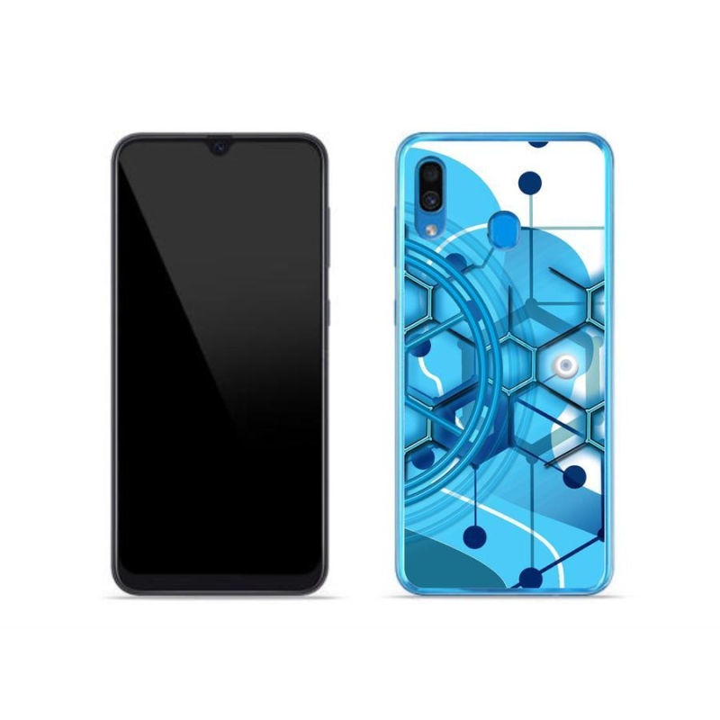 Gél tok mmCase Samsung Galaxy A30 készülékhez - absztrakt minta 2